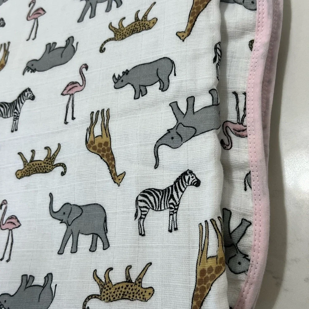 Animal Print Baby Blanket